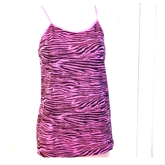 Zebra Print Tank Tops - Picture 2 of 5